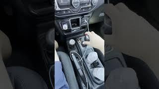 Jeep Wrangler JL Shift to 4Hi and 4Lo