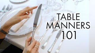 Fine Dining Etiquette: A Five Course Meal And How To Master Table Manners | Jamila Musayeva