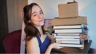 a fun book haul & unboxing