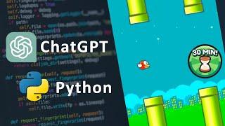 用 ChatGPT 30 分鐘，製作一個 2D 卷軸跳躍遊戲 #python #flappybird #chatgpt