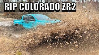 BRUTALLY Off Road Testing My New Colorado ZR2 *FLOODED THE ENGINE*
