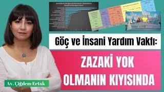 Zazaca (Kirmanciki) dili ölüyor mu? Göç ve İnsani Yardım başkanı Av. Çiğdem Ertak açıkladı.