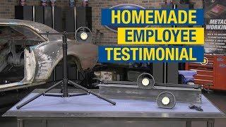 Homemade Employee Testimonial:  LED Modular Light Kit from Eastwood