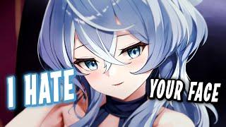 Nightcore - I hate your face (Lyrics) (Alemeda)