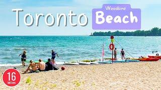 Toronto Woodbine Beach ️ Hot Summer Day ️ Beach Volleyball 