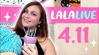 LalaLIVE - crochet a cardigan with me