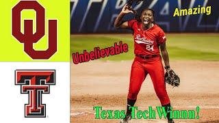 Texas Tech Vs. Oklahoma FULL GAME  | Jun 2, 2025 | Women's College World Series 2025 Today