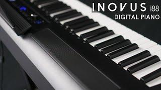 Inovus i88 Digital Piano | Feature Packed 88 Weighted Hammer Action Keyboard
