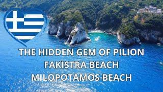 Pelion Hidden Gem, Fakistra Beach, Milopotamos Beach