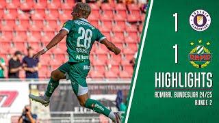 Highlights: SK Austria Klagenfurt - SK Rapid