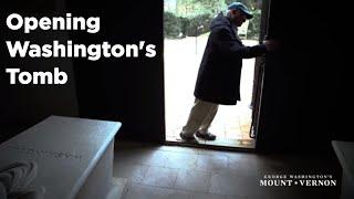 Opening George Washington's Tomb