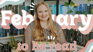 FEBRUARY TBR \\ romance readathon, hunger games readalong, anticipated reads, fantasy & more! 