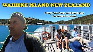 Revisiting Waiheke Island On The Quick Cat Ferry (beautiful views)