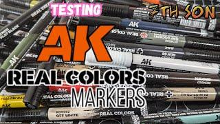 Testing: AK Interactive Real Colour Markers