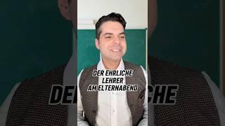 Der ehrliche Lehrer am Elternabend #lehrer #schule #comedy #humor #lustig