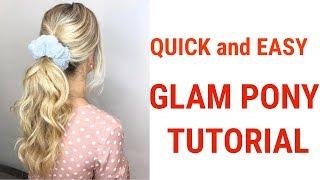 Super Easy Wavy UpDo Tutorial