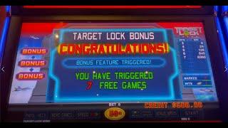 WE MAX BET ON TARGET LOCK KENO AND DAVINCI DIAMONDS KENO!