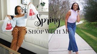 SPRING CLOTHING SHOP WITH ME + HAUL! | AFFORDABLE SPRING OUTFITS 2020