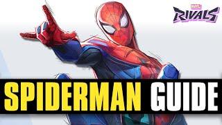 Marvel Rivals - Spiderman Guide | Real Matches, Skills, Abilities, Tips