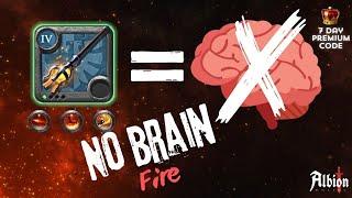 Diving with 100k Fire build is no brain| Albion online| Ep117 #pvp #albiononline #mmorpg #albionpvp
