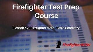 Firefighter Math - Basic Geometry