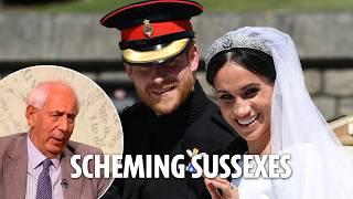 Meghan was ALWAYS plotting to betray the royals - Clues at her wedding proved it, claims Tom Bower