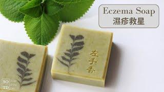 左手香皂·羽毛渲 Feather Swirl Mexican Mint Soap (Coleus Amboinicus) - 冷製手工皂 Cold Process Soap Making