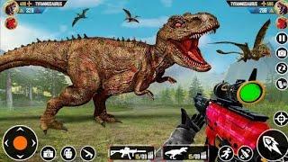 Dino Hanter Shooting Gameplay || Dinosaur  Shoot Game / live timepass fun