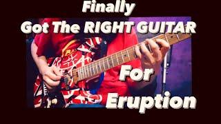 ( 2021 LeeQ Cover ) EDDIE VAN HALEN - ERUPTION ! Finally Got The Right Guitar to Do It !!!