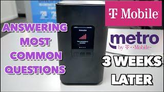 Metro by t-mobile/T mobile 5G Home internet 3 weeks later my honest opinion + Q&A