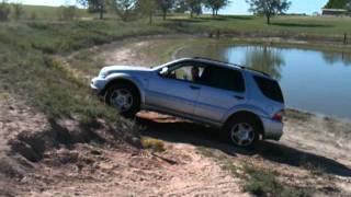 ML55 AMG off roading