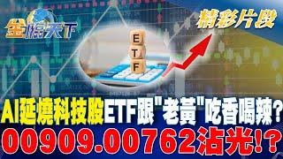 AI延燒科技股ETF跟"老黃"吃香喝辣？ 00909.00762沾光！?｜金臨天下 20240603 @tvbsmoney