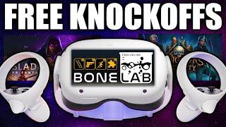 FREE Alternatives to VR Games on the Quest 2 Bonelab , Blade and Sorcery , Pavlov & More!