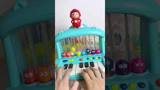 gleeful hippo piano! toy fun ASMR Videos #asmr #toys #talkingtoys