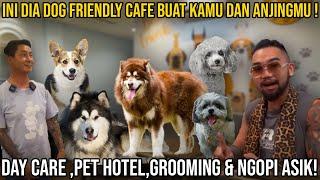 INI DIA DOG FRIENDLY CAFE BUAT KAMU DAN ANJINGMU DAY CARE,PET HOTEL,GROOMING,NGOPI ASIK! #indoexotic