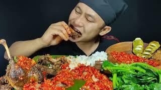 MUKBANG BEBEK PANGGANG SAMBAL GAMI