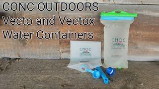 CONC OUTDOORS Vecto and VectoX Water Containers