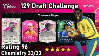 FUTTIES 129 DRAFT CHALLENGE! - EAFC 129 Draft Challenge