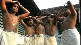 Study and practice of Tantra Shastra for young boys, in Kerala