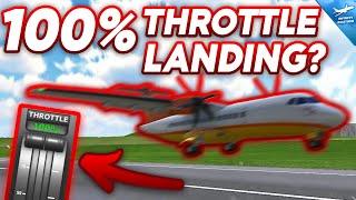 TFS THROTTLE FAILURE  - STUCK At 100%! | Can You SAVE THE PLANE? | CRAZY Challenge | Turboprop FS