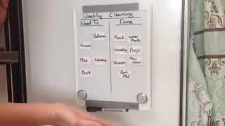 Cleaning schedule, DIY weekly cleaning schedule, how to keep you house clean in just 15min a day!