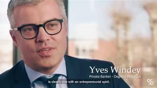 Yves Windey about working for Degroof Petercam