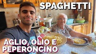 La NOSTRA RICETTA degli SPAGHETTI AGLIO OLIO E PEPERONCINO