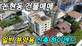 연수익 약6억~!! 논현동(선정릉역) 건물급매, 일반분양용 강남구  하이엔드 공동주택 신축 도시형생활주택 빌딩 일괄매매