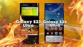 Samsung Galaxy S23 Ultra vs Galaxy S24 Ultra - Heavy Duty Performance Battle