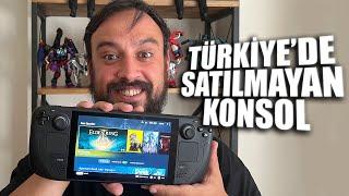 TÜRKİYE'DE SATILMAYAN KONSOLU ALDIM: STEAM DECK (PC GİBİ EL KONSOLU)