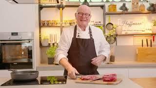 Steak einfach in der Pfanne zubereiten  I Calle kocht mit Hoffmann