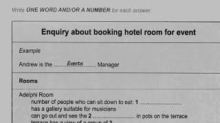 Enquiry about booking hotel room for event | 720p | HD Audio