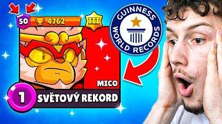 PŘEKONAL Jsem NEJTĚŽŠÍ Světové Rekordy v Brawl Stars!