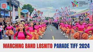 Parade Tomohon International Flower Festival l TOF 2024 Marching Band Lokon